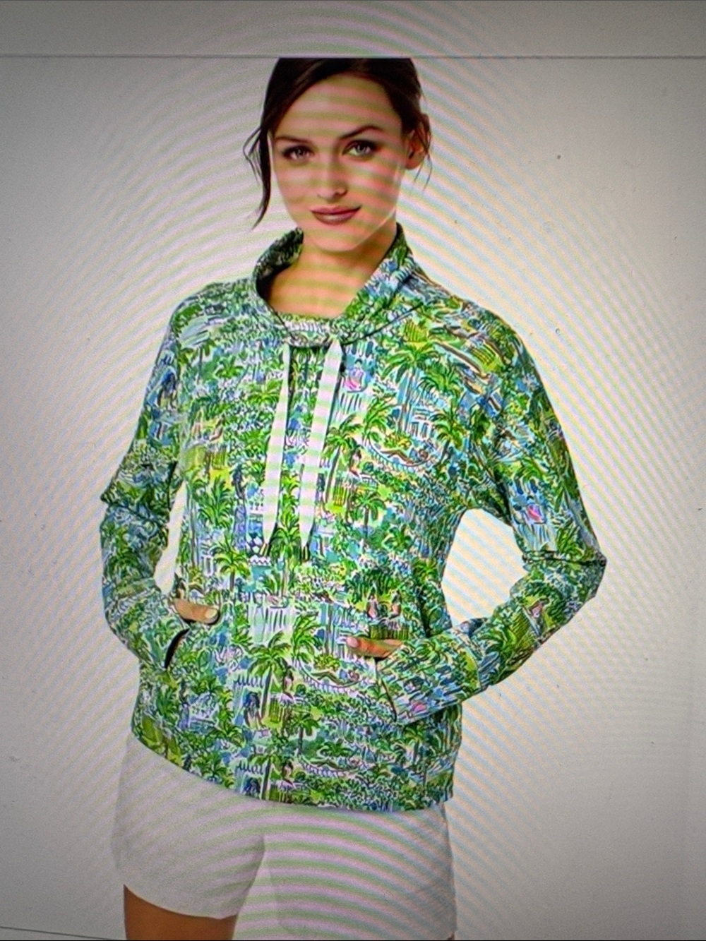 Lilly Pulitzer Jax Long Sleeve Popover S